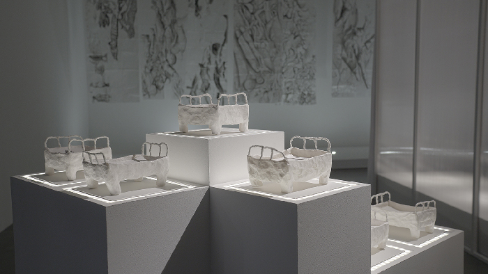 solo exhibition "Easy", project «ВЗЛЁТ». Moscow, 2019.