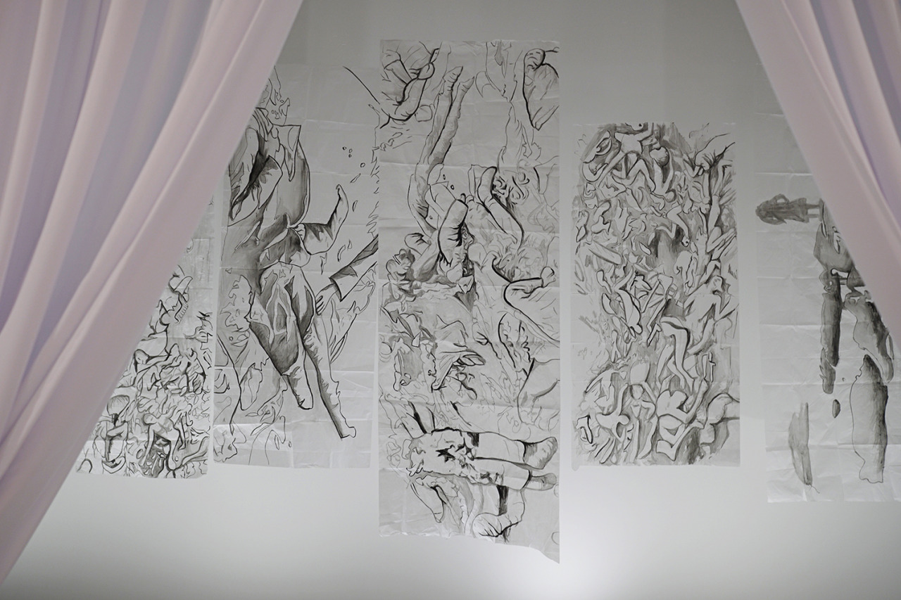 solo exhibition "Easy", project «ВЗЛЁТ». Moscow, 2019.