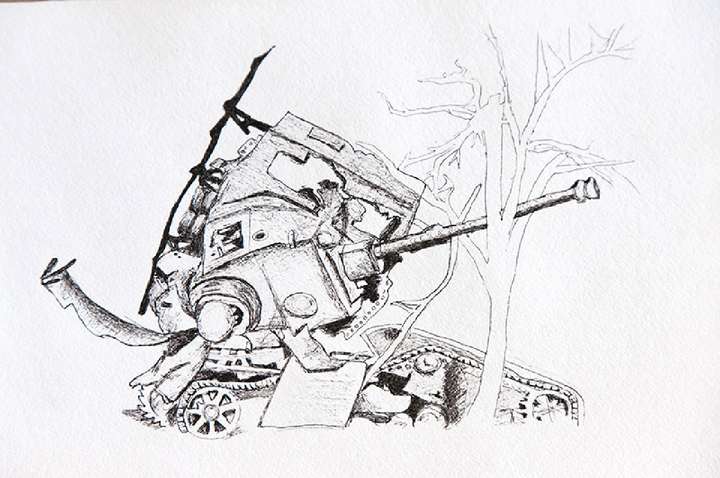 Techne. Part of “Lost machine” project.