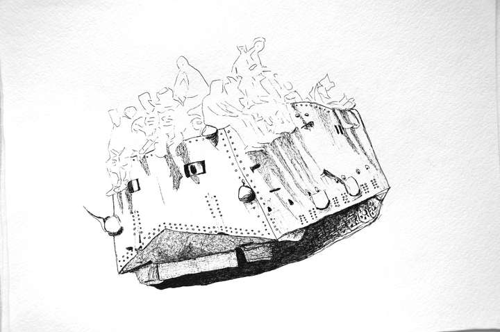 Techne. Part of “Lost machine” project.