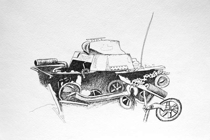 Techne. Part of “Lost machine” project.